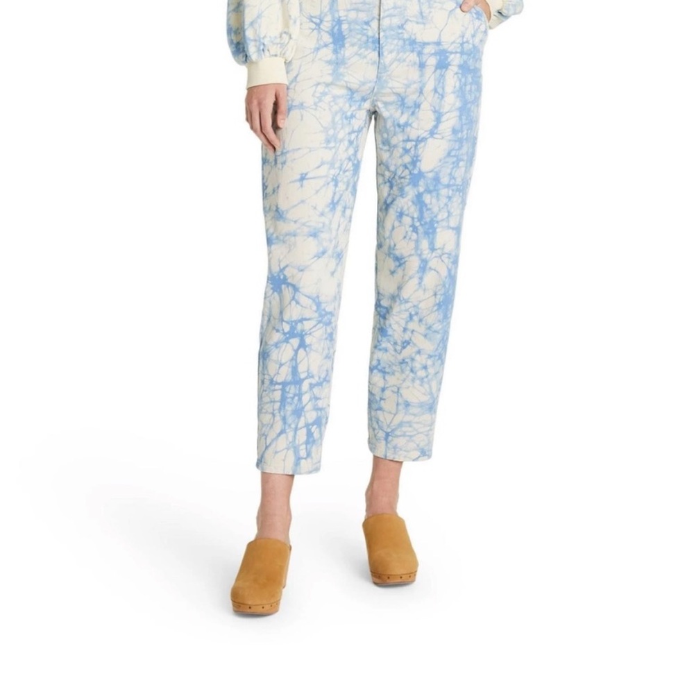 Rachel Comey x Target Blue and White Dyed Lightweight Denim size 4
